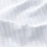 Ribbad jersey enkelt stickmönster – vit,  thumbnail number 2