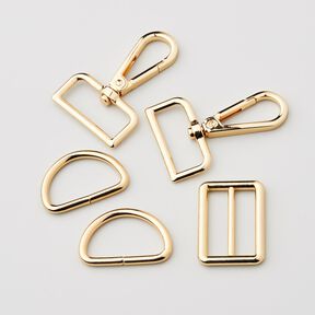 V&auml;skor Tillbeh&ouml;r Set [ 5-delar | 32 mm] &ndash; guldmetallic, 