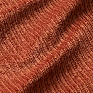 manchestertyg brett och smalt – terracotta, 