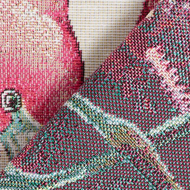 Dekorationstyg Gobelängstycke Flamingo – beige/pink,  image number 4