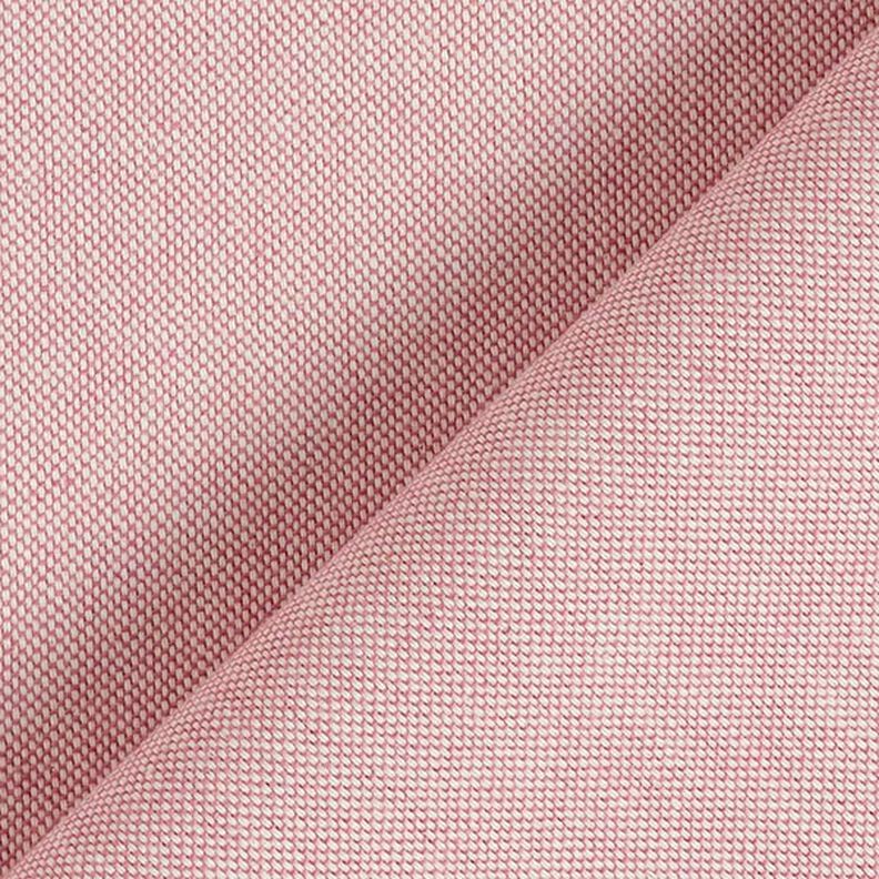 Dekorationstyg halvpanama chambray återvunnet – rose, image number 3