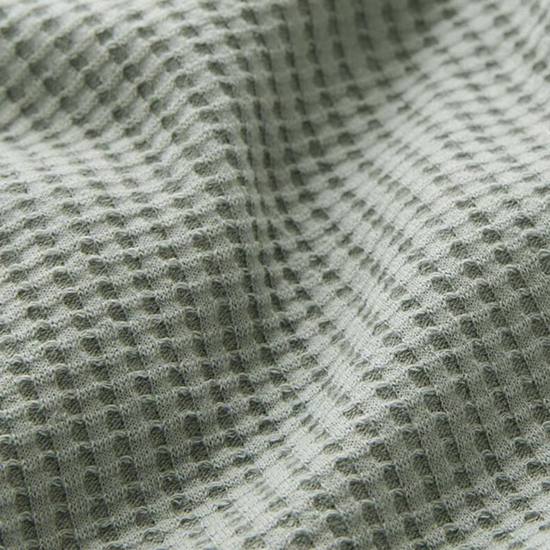 bomullsvåffeljersey enfärgad – vass,  image number 2