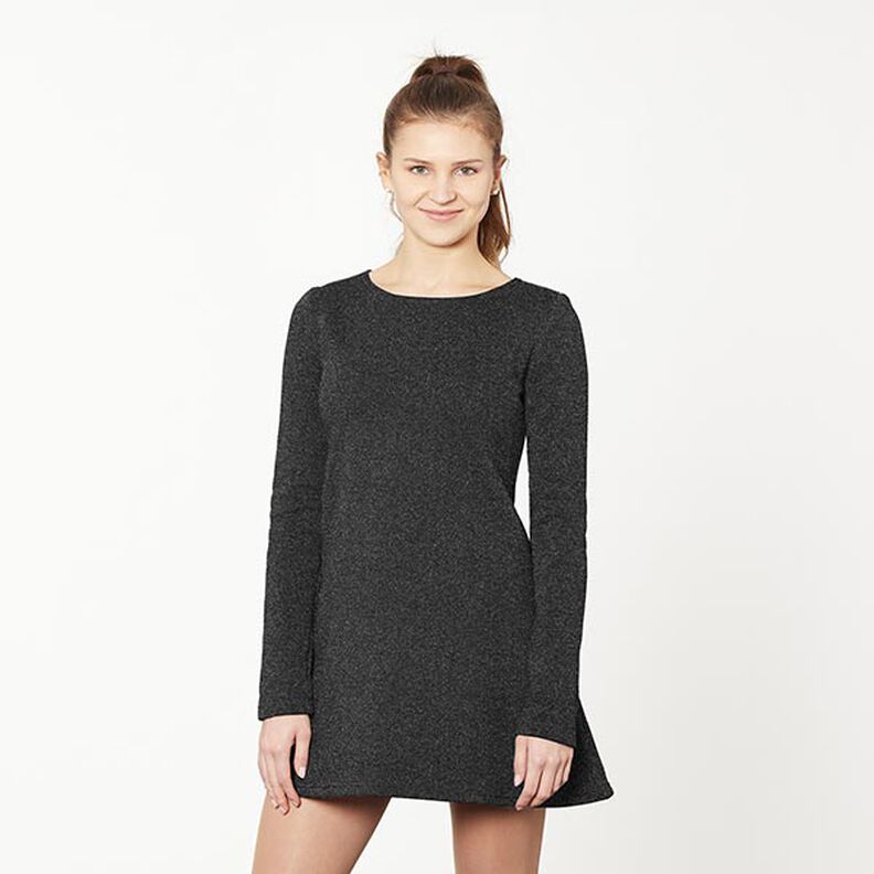 Sweatshirt Glitter – svart,  image number 6