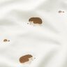 Bomullsjersey Glada igelkottar – yllevit,  thumbnail number 2