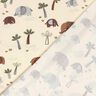 Bomullsjersey Djungelelefanter – yllevit/vass,  thumbnail number 4