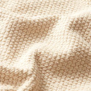 Frottétyg Struktur – ljusbeige, 
