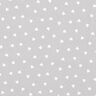 ekologisk bomullspoplin spridda hjärtan – ljusgrått,  thumbnail number 1