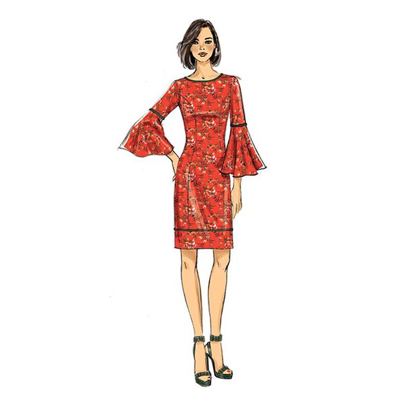 Klänning | Butterick 6624 | 44-50,  image number 4
