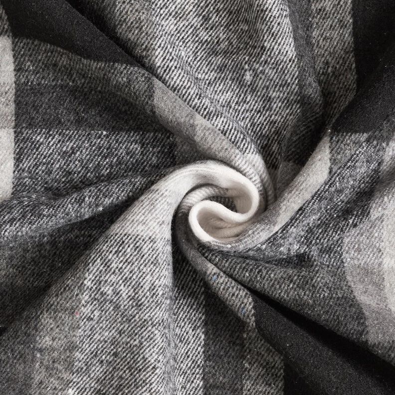 Jacktyg i flanell rutigt | Katia Fabrics – dimgrå/gammalt silver, image number 3