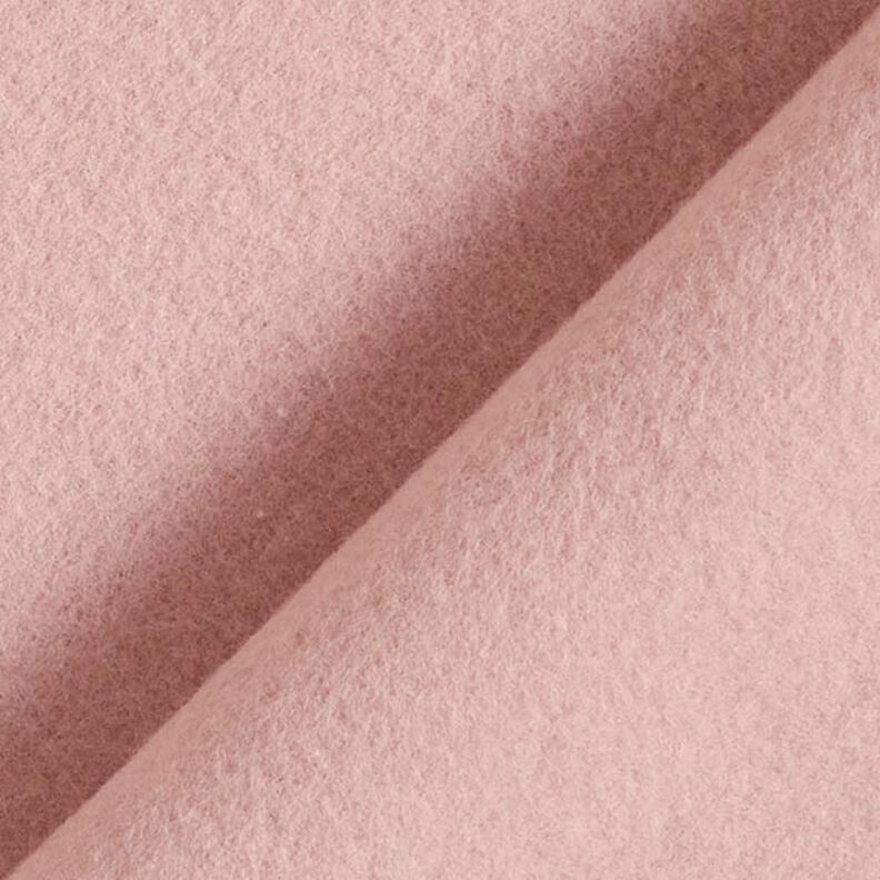 Bomullsfleece Enfärgat – gammalt rosa,  image number 4