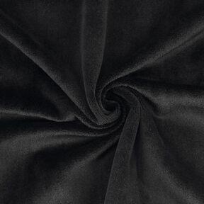Plysch SHORTY [1 m x 0,75 m | lugg: 1,5 mm] - svart | Kullaloo, 