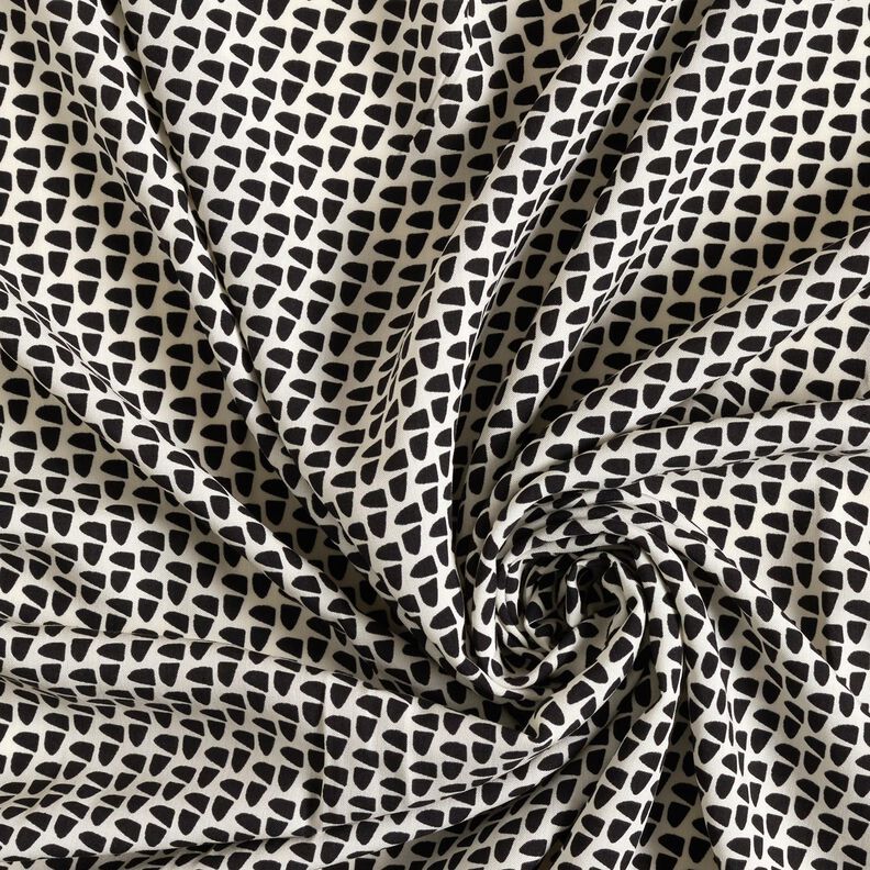 Blustyg abstrakt grafik – kräm/svart, image number 3