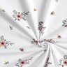 GOTS Bomullsjersey Spridda blommor | Poppy Fabrics – vit,  thumbnail number 3