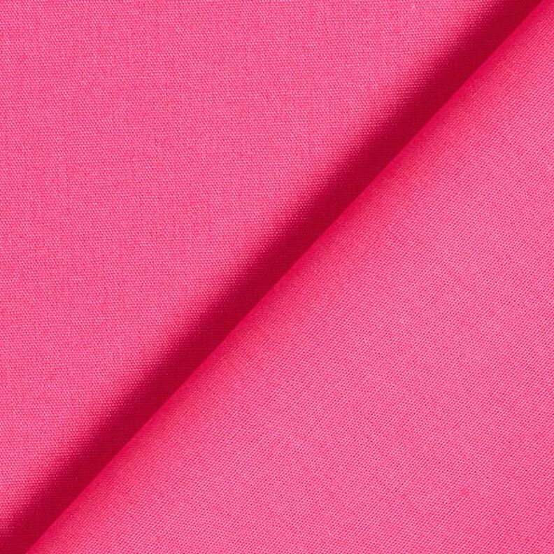 Bomullspoplin Enfärgat – intensiv rosa,  image number 5