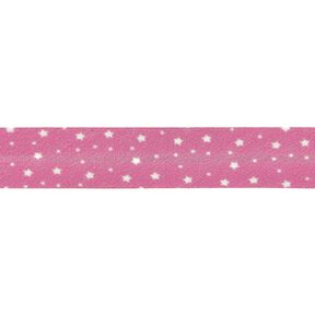 Snedslå stjärnor ekologisk bomull [20 mm] – pink, 