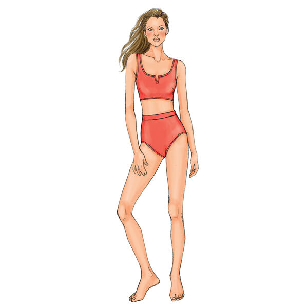 Bikini|Baddräkt, Butterick 4526|40 - 46,  image number 4
