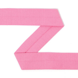 Jerseyband, falsat - rosa, 