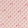 Mysfleece präglade prickar och regnbågar – rosa,  thumbnail number 1