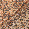 Crepe-chiffong fläckar och guldprickar – brun/guldmetallic,  thumbnail number 5