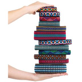 Color Elastic Blomma - lila/turkos | Prym, 