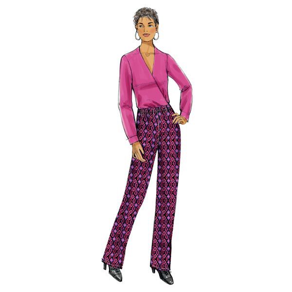 Byxor, Butterick 6137|32 - 40, image number 5