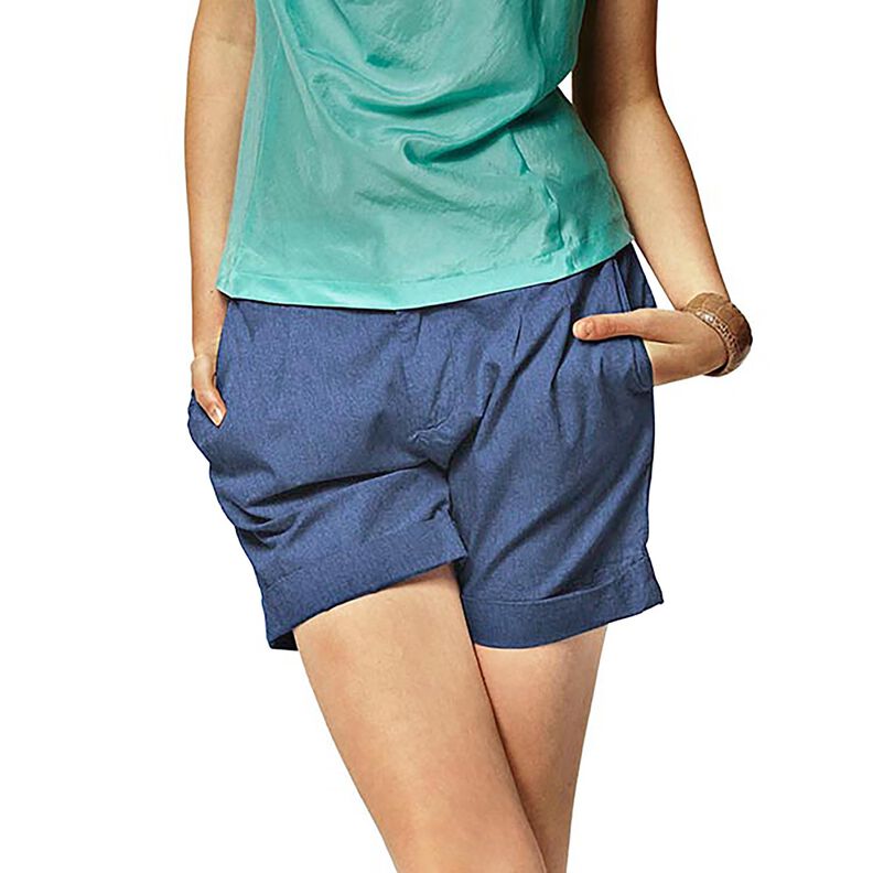 Denim bomullsmix medium &ndash; indigo,  image number 5