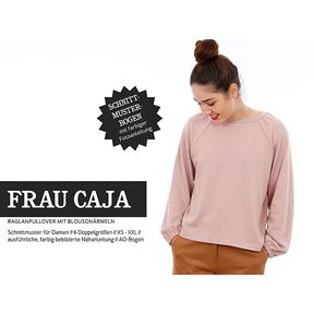 FRAU CAJA - raglanpullover med blusärmar, Studio Schnittreif  | XS -  XXL, 