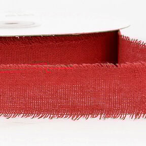 Vintageband – karminröd, 