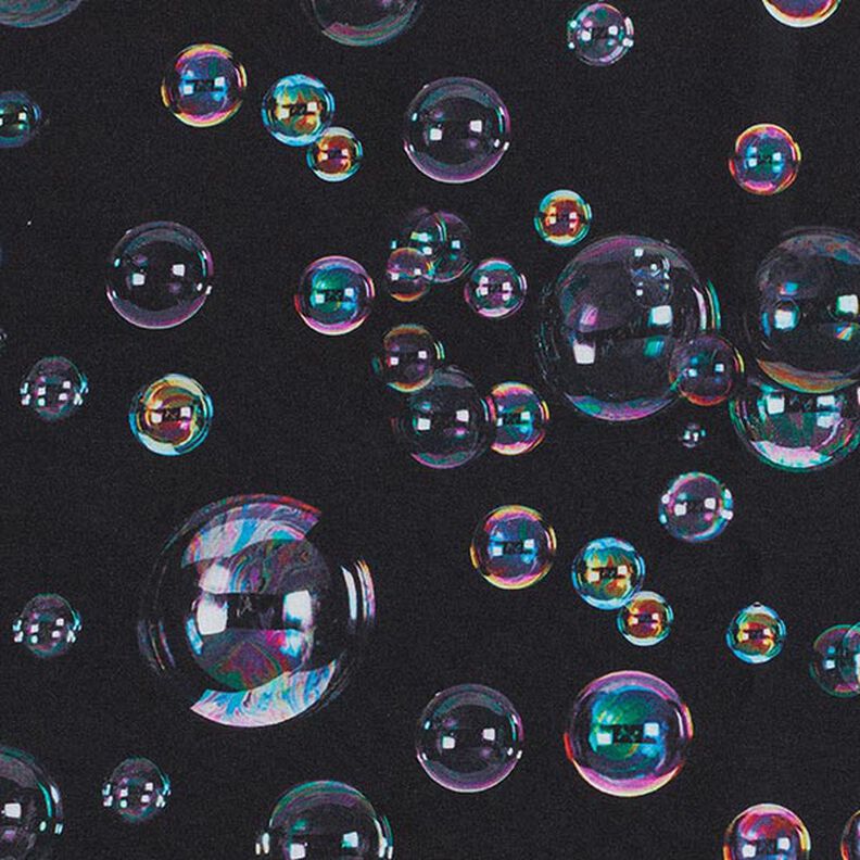 Softshell såpbubblor Digitaltryck – svartblå,  image number 6