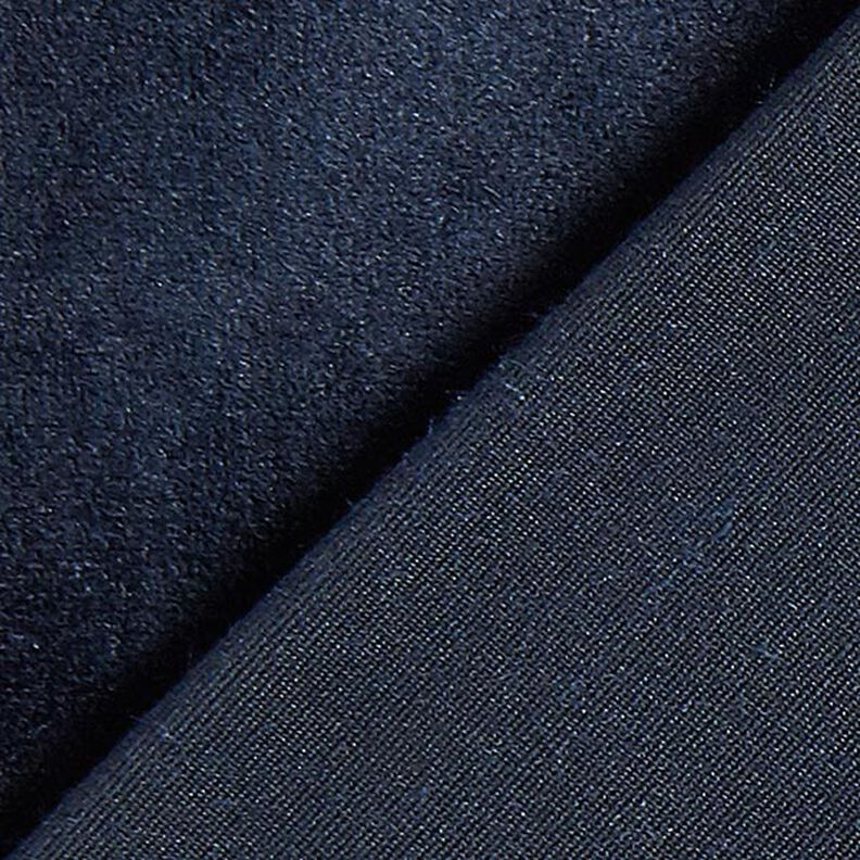Stretchsammet Plyschtyg – marinblått, image number 3