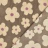 Teddyplysch Blommor | Poppy Fabrics &ndash; dyn/ljusbeige,  thumbnail number 4