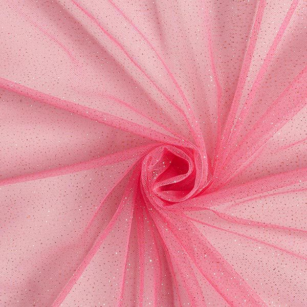 Glittrigt tylltyg Royal – pink/guld,  image number 1