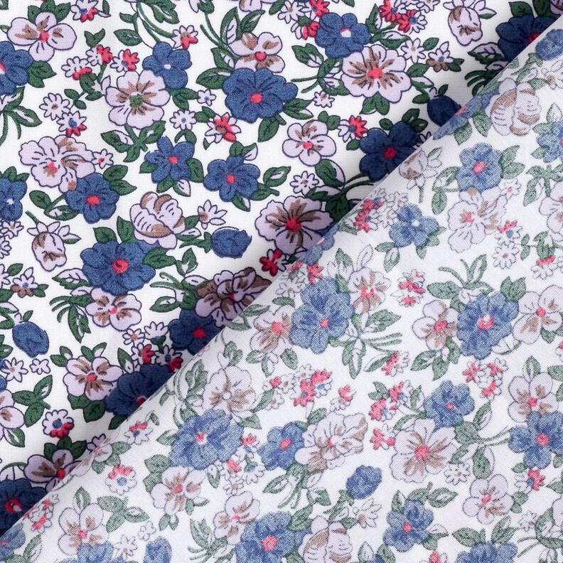 blustyg små blombuketter – vit/lila, image number 4
