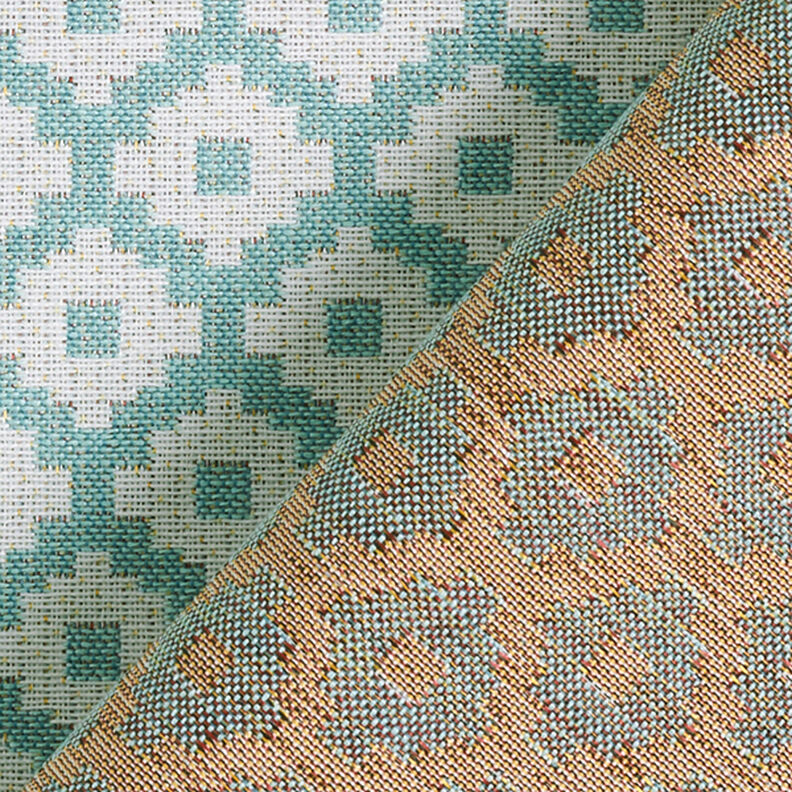 Outdoortyg jacquard Romber – mint,  image number 4