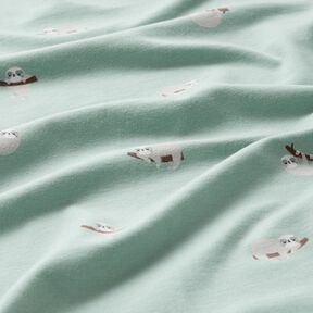 Bomullsjersey sengångare – ljus mint, 