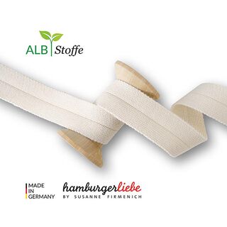 Ekologiskt kantband Edge Me [ 3,2 cm ] | Albstoffe – yllevit, 