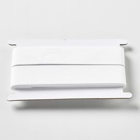 Mjukt gummiband [3 m | 30 mm] &ndash; vit, 