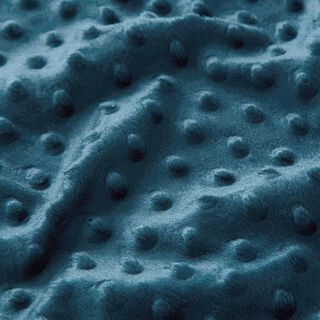 Mysfleece präglade prickar – petrol, 