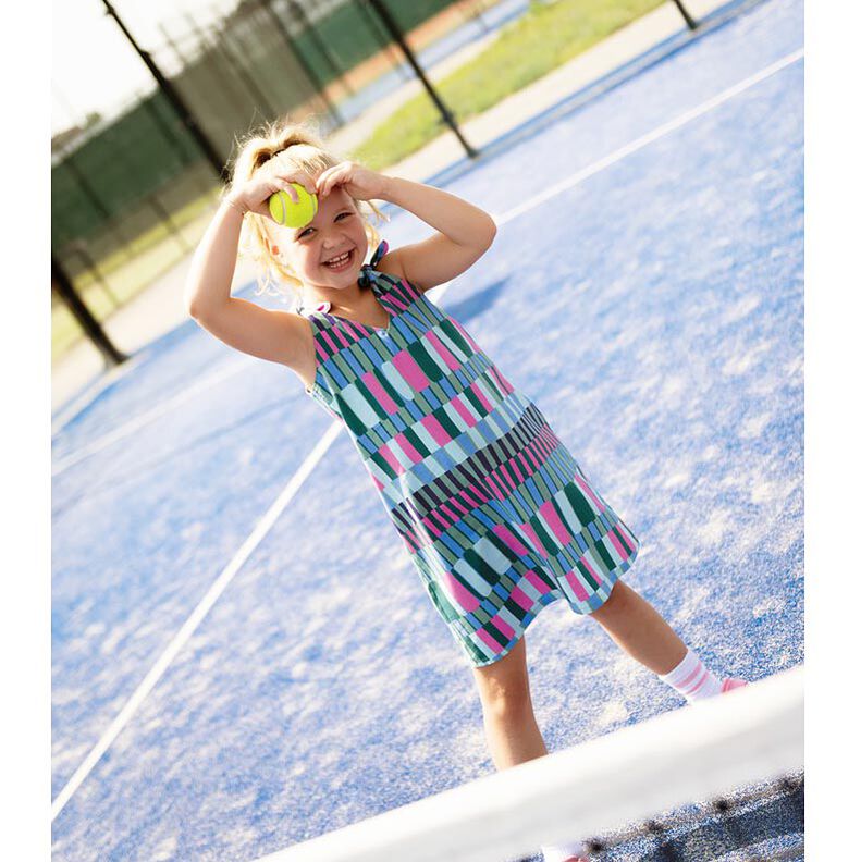 Bomulls-viskosmix vilda r&auml;nder | Poppy Fabrics &ndash; vass/pink,  image number 7