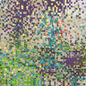 GOTS Bomullsjersey Utspridd mosaik | TCC x LOOKS by Wolfgang Joop – äppelgrönt/mörkbeige,  thumbnail number 8