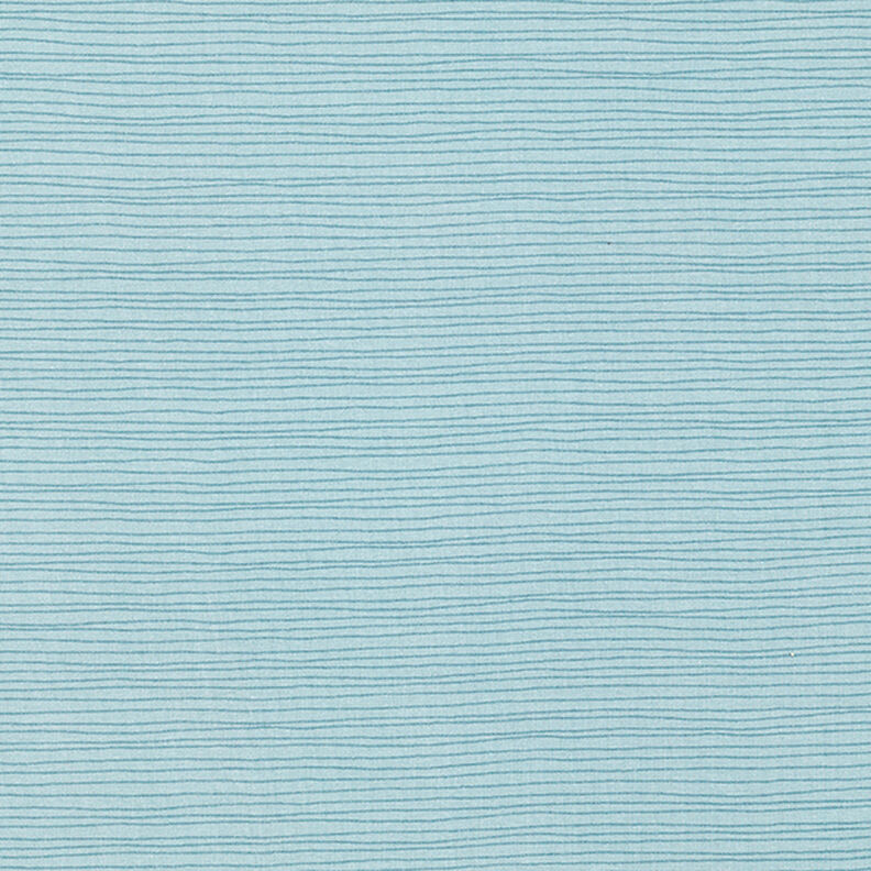 bomullsjersey smala ränder – duvblå,  image number 1