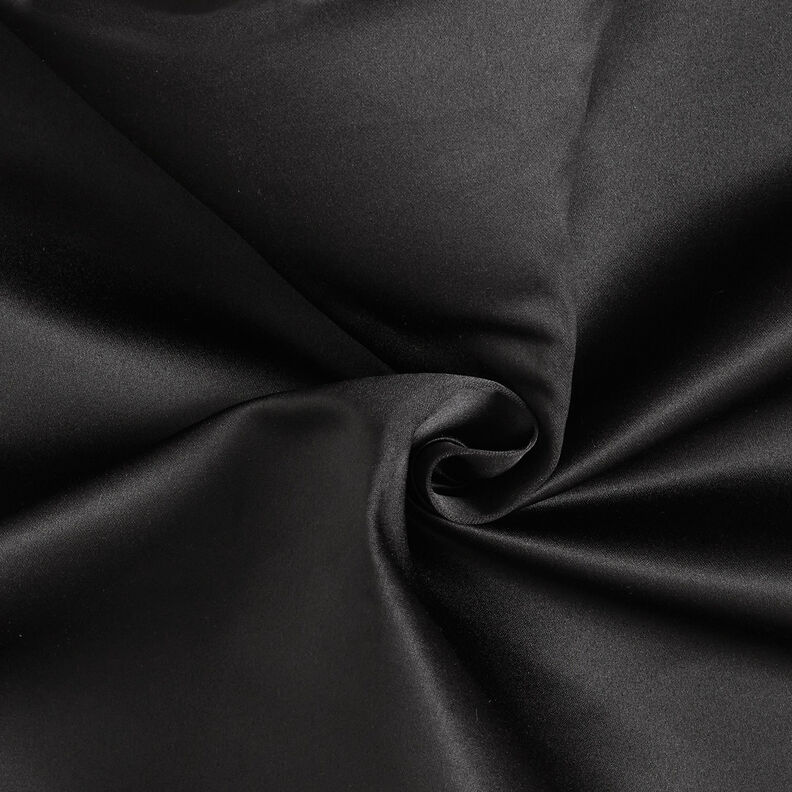 Satäng Duchesse – svart,  image number 1