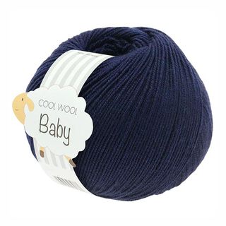 Cool Wool Baby, 50g | Lana Grossa – nattblå, 