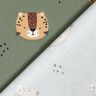Bomullsjersey leopardansikten  – pinjegrön,  thumbnail number 4