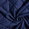 Jeans Quiltat tyg romber – nattblå,  thumbnail number 3