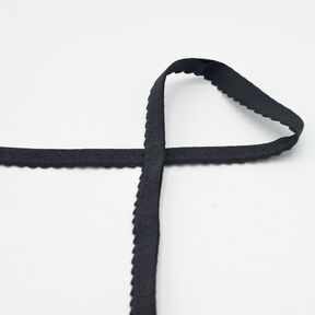 Elastisk kantband spets [20 mm] – svart, 