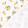 Bomullsjersey Stora citroner – elfenbensvit/guld,  thumbnail number 4