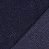 Teddyplysch Tweed Melange | Poppy Fabrics – marinblått,  thumbnail number 4