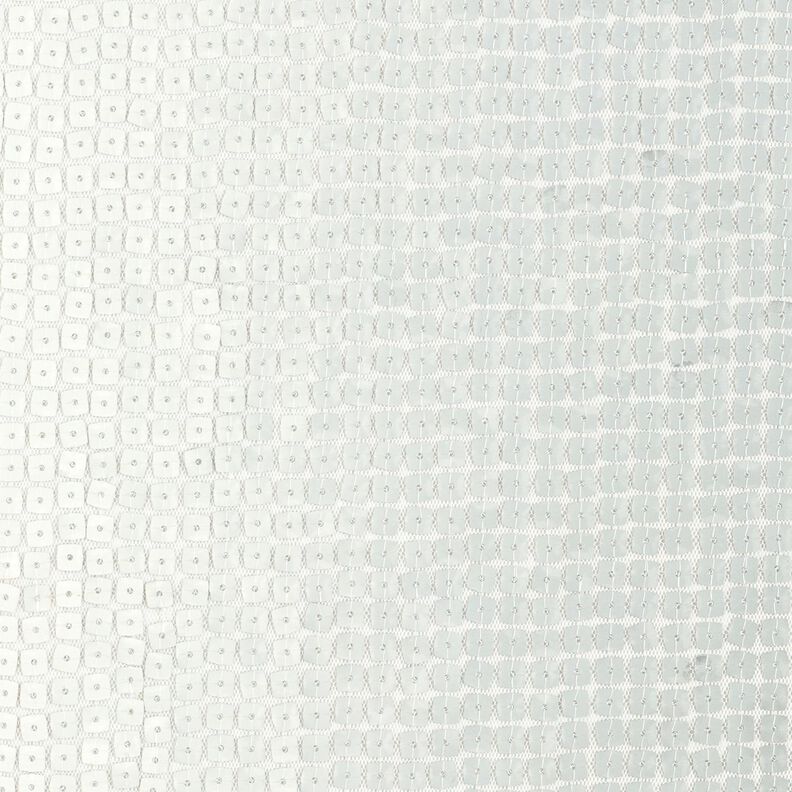 Paljettyg rutor – silvermetallic,  image number 1