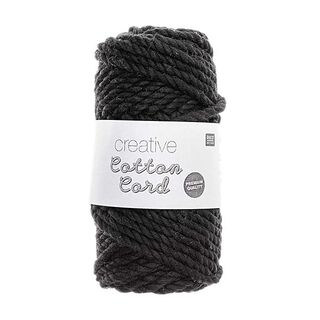 Creative Cotton Cord [5mm] | Rico Design – svart, 